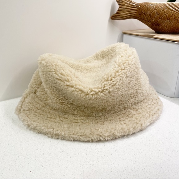Urban Outfitters Accessories Urban Outfitters Cream White Fuzzy